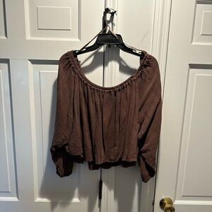 We the free off the shoulder top